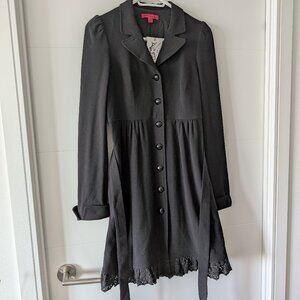 Betsy Johnson pea coat